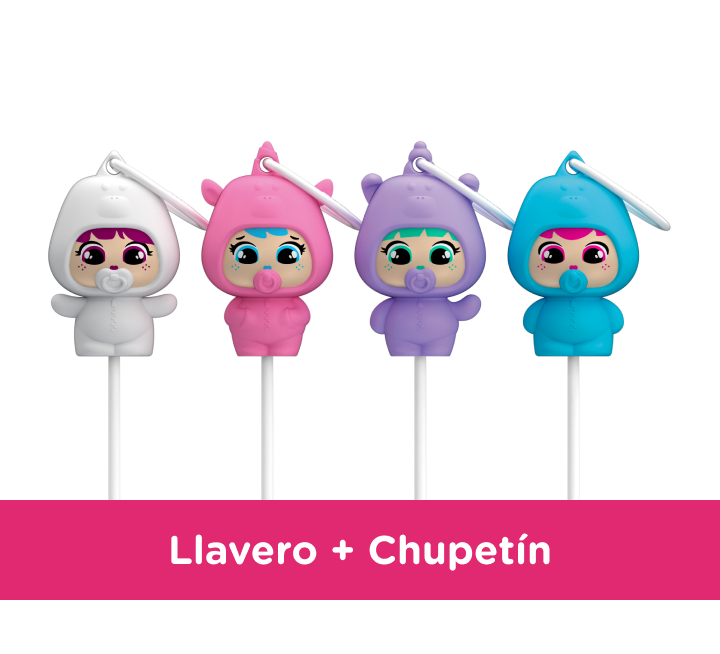 llavero + chupetin